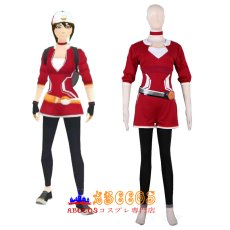 画像8: ポケットモンスター  ゴー女性のテイマー赤いドレス コスプレ仮装 コスプレ衣装 abccos製 「受注生産」 (8)