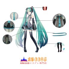 画像7: Vocaloid 初音ミク Hatsune Miku  コスプレ衣装 abccos製 「受注生産」 (7)