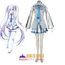 画像9: Vocaloid 初音ミク 雪ミク コスプレ衣装 abccos製 「受注生産」 (9)