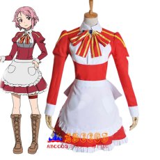 画像6: ソードアート·オンライン リズベット 篠崎里香 メイド服 コスプレ衣装 abccos製 「受注生産」 (6)