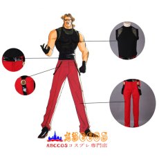 画像6: ザ・キング・オブ・ファイターズ The King of Fighters '98 ルガール rugal 戦闘制服 コスプレ衣装 abccos製 「受注生産」 (6)