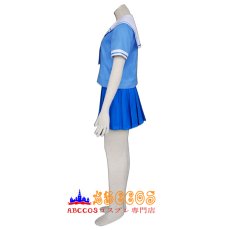 画像2: あずまんが大王 あずまんがだいおう女性の夏の学校制服 セーラー服 コスプレ衣装 abccos製 「受注生産」 (2)