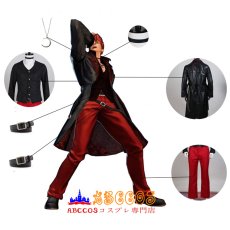 画像8: ザ・キング・オブ・ファイターズ 八神 庵（やがみ いおり） コスプレ衣装 abccos製 「受注生産」 (8)