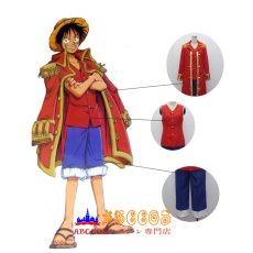 画像9: ONE PIECE（ワンピース） モンキー・D・ルフィ コスプレ衣装 abccos製 「受注生産」 (9)