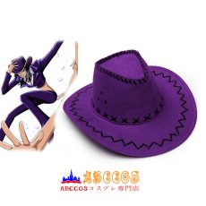 画像4: ONE PIECE（ワンピース） ニコ·ロビン カウボーイハット コスプレ道具 abccos製 「受注生産」 (4)