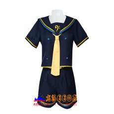 画像1: 鏡音リンレン 鏡音リン・レン セーラー服 コスプレ衣装 abccos製 「受注生産」 (1)