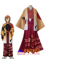 画像7: 文豪ストレイドッグス だざい おさむ なかはら ちゅうや なかじま あつし あくたがわ りゅうのすけ 和服 コスプレ衣装 abccos製 「受注生産」 (7)