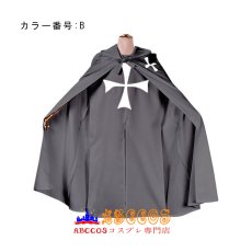 画像5: ハロウィン ヨーロッパ 中世レトロ風 テンプル騎士 マント着 コスプレ衣装 abccos製 「受注生産」 (5)