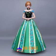 画像2: Frozen アナと雪の女王 アナ Anna コスプレ衣装 abccos製 「受注生産」 (2)