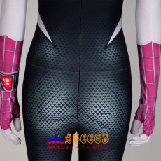 画像16: スパイダーマン: スパイダーバース Spider-Man: Into the Spider-Verse グウェン・ステイシー / スパイダー・グウェン 全身タイツ コスチューム コスプレ衣装 abccos製 「受注生産」 (16)