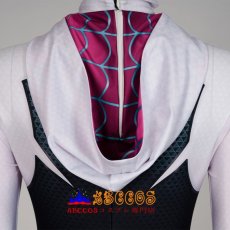 画像8: スパイダーマン: スパイダーバース Spider-Man: Into the Spider-Verse グウェン・ステイシー / スパイダー・グウェン 全身タイツ コスチューム コスプレ衣装 abccos製 「受注生産」 (8)