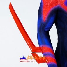 画像14: Spider-Man: Across the Spider-Verse スパイダーマン:アクロス・ザ・スパイダーバース 2 スパイダーマン2099 風 全身タイツ コスチューム コスプレ衣装 abccos製 「受注生産」 (14)
