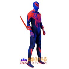 画像2: Spider-Man: Across the Spider-Verse スパイダーマン:アクロス・ザ・スパイダーバース 2 スパイダーマン2099 風 全身タイツ コスチューム コスプレ衣装 abccos製 「受注生産」 (2)