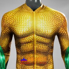 画像6: アクアマン・アンド・ザ・ロスト・キングダム Aquaman and the Lost Kingdom アーサー・カリー / アクアマン Arthur 全身タイツ コスチューム コスプレ衣装 abccos製 「受注生産」 (6)