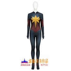 画像1: キャプテン・マーベル2（Captain Marvel 2）キャロル・ダンヴァース 隊服 全身タイツ コスチューム コスプレ衣装 abccos製 「受注生産」 (1)