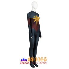 画像2: キャプテン・マーベル2（Captain Marvel 2）キャロル・ダンヴァース 隊服 全身タイツ コスチューム コスプレ衣装 abccos製 「受注生産」 (2)