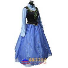 画像3: Frozen アナと雪の女王 アナ Anna コスプレ衣装 abccos製 「受注生産」 (3)