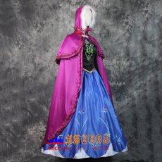 画像7: Frozen アナと雪の女王 アナ Anna コスプレ衣装 abccos製 「受注生産」 (7)