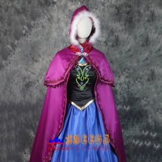 画像11: Frozen アナと雪の女王 アナ Anna コスプレ衣装 abccos製 「受注生産」 (11)