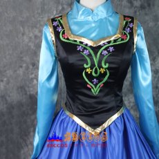 画像12: Frozen アナと雪の女王 アナ Anna コスプレ衣装 abccos製 「受注生産」 (12)