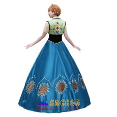 画像3: Frozen アナと雪の女王 アナ Anna コスプレ衣装 abccos製 「受注生産」 (3)