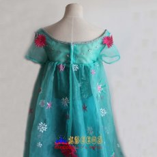 画像8: アナと雪の女王 エルサのサプライズ Frozen Fever エルサ Elsa コスプレ衣装 abccos製 「受注生産」 (8)