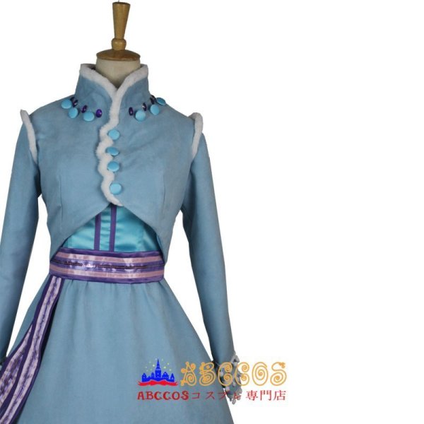 アナと雪の女王家族の思い出 アナ Anna お姫様 コスプレ衣装 abccos製