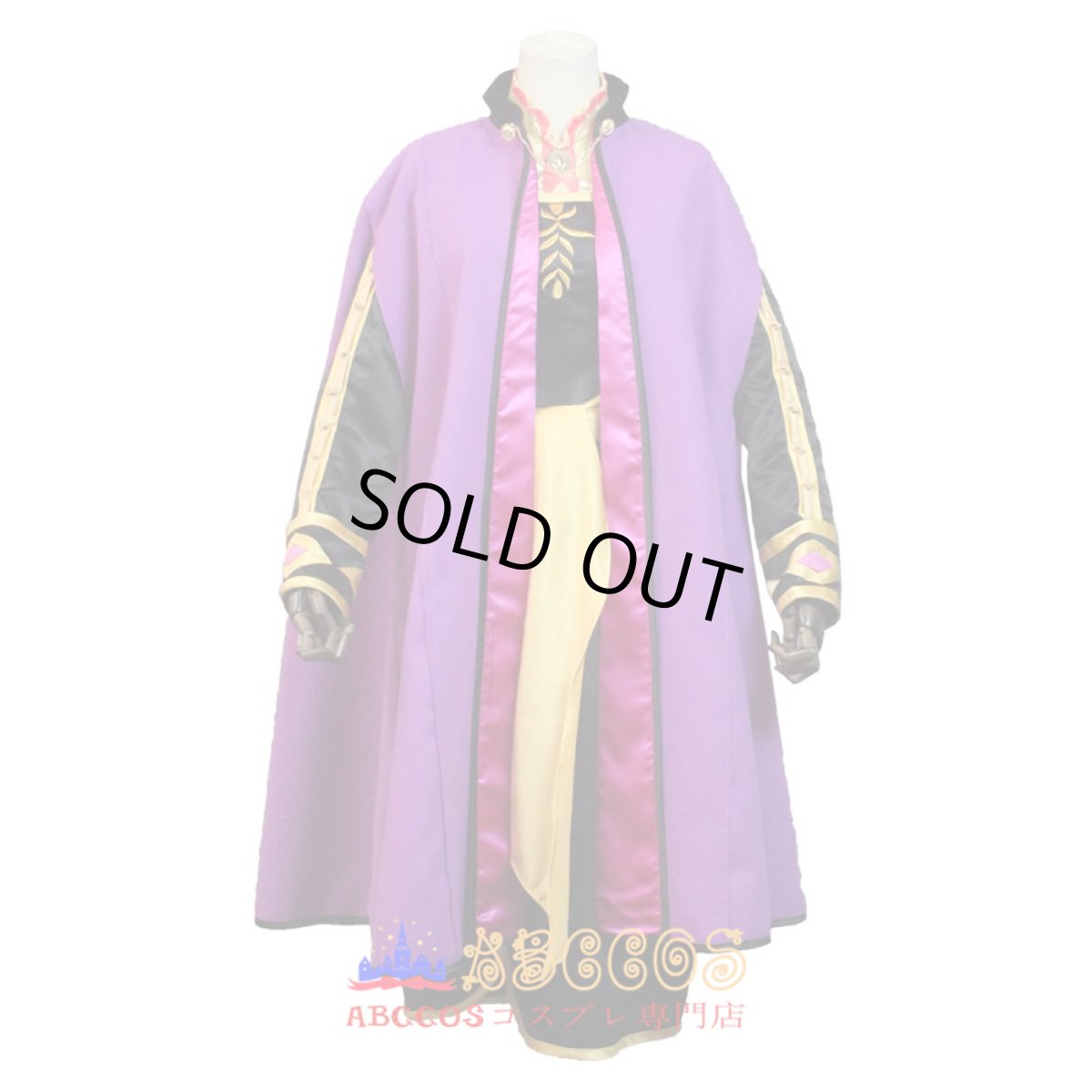 画像1: Frozen II アナと雪の女王2 アナ Anna プリンセス風 コスプレ衣装 abccos製 「受注生産」 (1)