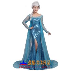 画像1: アナと雪の女王 FROZEN エルサ Elsa コスプレ衣装 abccos製 「受注生産」 (1)