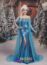 画像2: アナと雪の女王 FROZEN エルサ Elsa コスプレ衣装 abccos製 「受注生産」 (2)