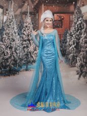 画像3: アナと雪の女王 FROZEN エルサ Elsa コスプレ衣装 abccos製 「受注生産」 (3)