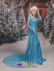 画像8: アナと雪の女王 FROZEN エルサ Elsa コスプレ衣装 abccos製 「受注生産」 (8)
