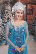 画像10: アナと雪の女王 FROZEN エルサ Elsa コスプレ衣装 abccos製 「受注生産」 (10)