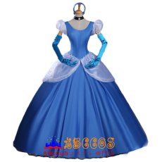 画像1: ディズニープリンセス シンデレラ Cinderella コスプレ衣装 abccos製 「受注生産」 (1)