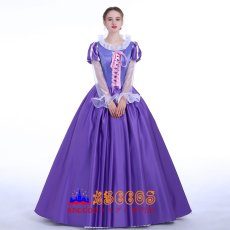画像2: ディズニー 魔法にかけられて Enchanted 王女 ワンピース コスプレ衣装 abccos製 「受注生産」 (2)