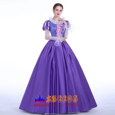 画像3: ディズニー 魔法にかけられて Enchanted 王女 ワンピース コスプレ衣装 abccos製 「受注生産」 (3)