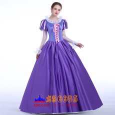 画像5: ディズニー 魔法にかけられて Enchanted 王女 ワンピース コスプレ衣装 abccos製 「受注生産」 (5)