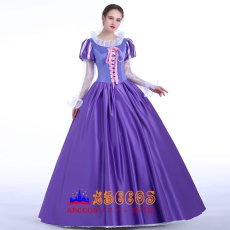 画像5: ディズニー 塔の上のラプンツェル Tangled ラプンツェル Rapunzel プリンセスドレス コスプレ衣装 abccos製 「受注生産」 (5)