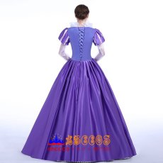画像6: ディズニー 塔の上のラプンツェル Tangled ラプンツェル Rapunzel プリンセスドレス コスプレ衣装 abccos製 「受注生産」 (6)