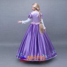 画像6: ディズニー 塔の上のラプンツェル Tangled ラプンツェル Rapunzel プリンセスドレス コスプレ衣装 abccos製 「受注生産」 (6)