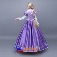 画像6: ディズニー 魔法にかけられて Enchanted 王女 ワンピース 刺繍入り コスプレ衣装 abccos製 「受注生産」 (6)