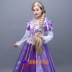 画像7: ディズニー 塔の上のラプンツェル Tangled ラプンツェル Rapunzel プリンセスドレス コスプレ衣装 abccos製 「受注生産」 (7)
