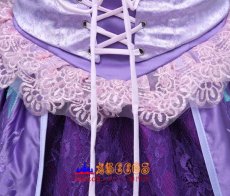 画像10: ディズニー 塔の上のラプンツェル Tangled ラプンツェル Rapunzel プリンセスドレス コスプレ衣装 abccos製 「受注生産」 (10)