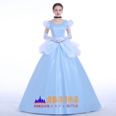 画像2: ディズニー Cinderella シンデレラ プリンセスドレス ハロウィン コスプレ衣装 abccos製 「受注生産」 (2)