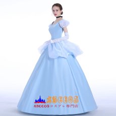 画像4: ディズニー Cinderella シンデレラ プリンセスドレス ハロウィン コスプレ衣装 abccos製 「受注生産」 (4)