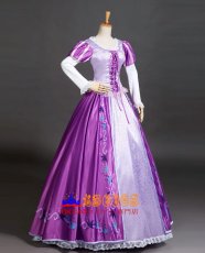 画像3: ディズニー 魔法にかけられて Enchanted 王女 ワンピース プリンセスドレス コスプレ衣装 abccos製 「受注生産」 (3)