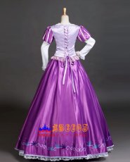 画像5: ディズニー 塔の上のラプンツェル Tangled ラプンツェル Rapunzel プリンセスドレス コスプレ衣装 abccos製 「受注生産」 (5)