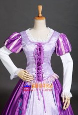 画像6: ディズニー 塔の上のラプンツェル Tangled ラプンツェル Rapunzel プリンセスドレス コスプレ衣装 abccos製 「受注生産」 (6)