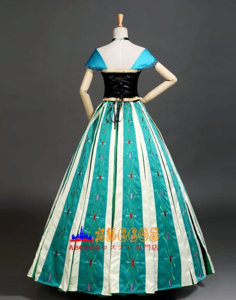 ディズニー Frozen アナと雪の女王 アナ Anna プリンセスドレス 刺繍