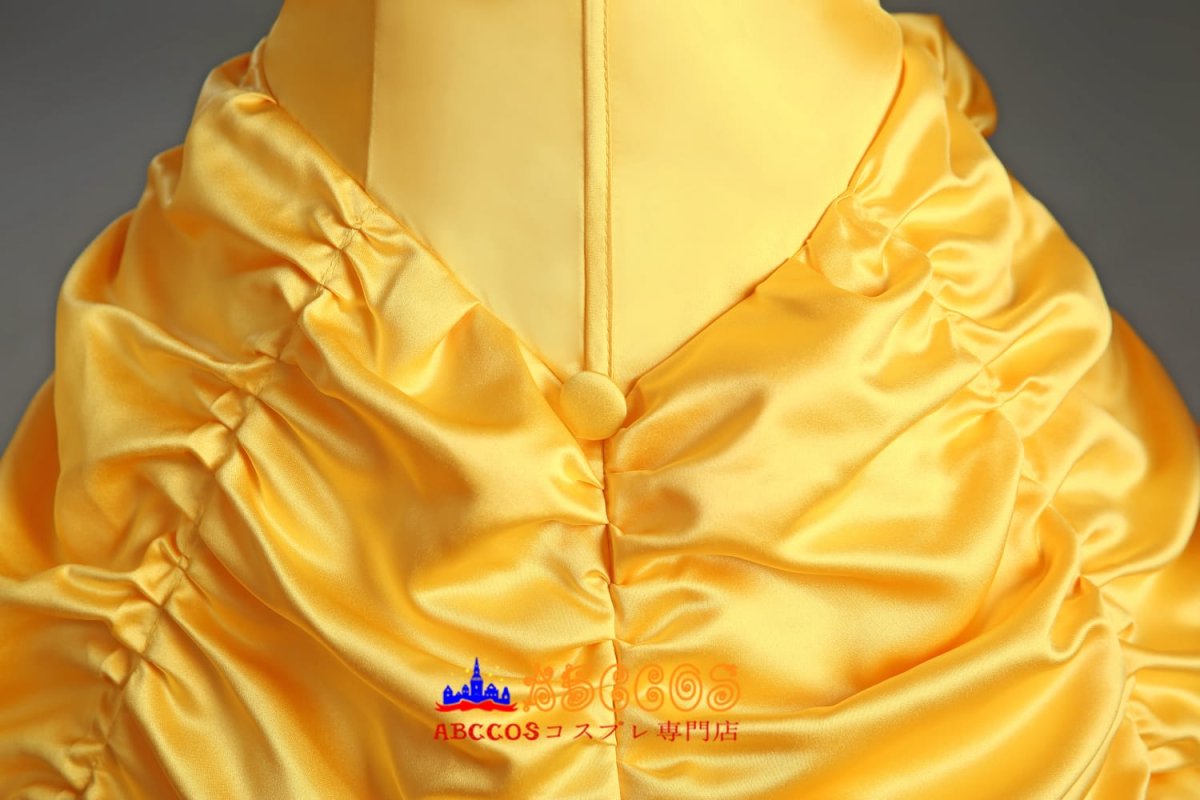 画像10: ディズニー 美女と野獣 ベル お姫様 ドレス コスプレ衣装 abccos製 「受注生産」 (10)